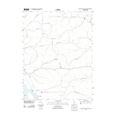 2012 Map of Pleasant Dale Valley, 2012 Print
