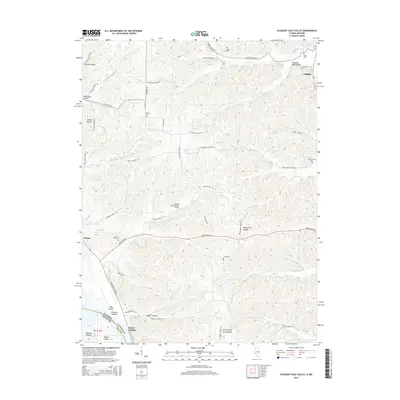 2015 Map of Pleasant Dale Valley, 2015 Print