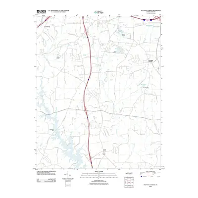 2010 Map of Pleasant Garden, 2010 Print