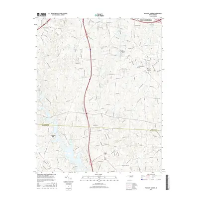 2016 Map of Pleasant Garden, 2016 Print