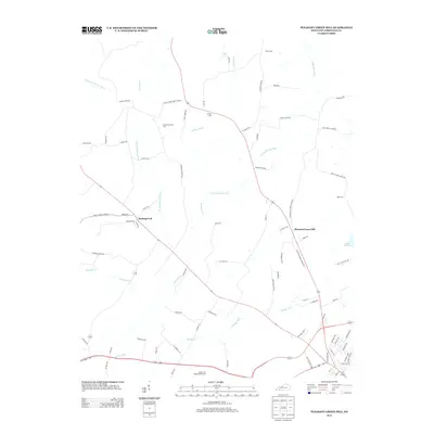 2013 Map of Pleasant Green Hill, 2013 Print
