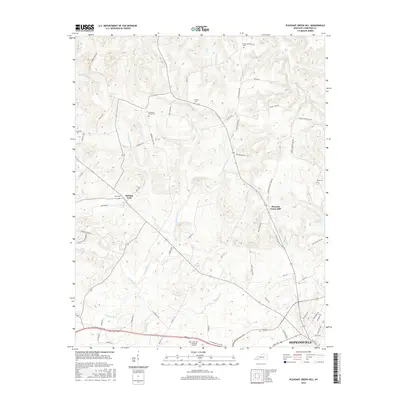 2016 Map of Pleasant Green Hill, 2016 Print