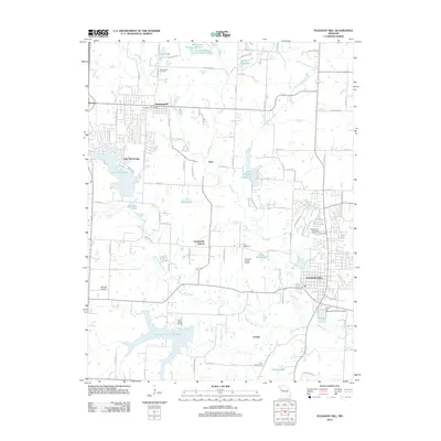 2012 Map of Pleasant Hill, 2012 Print
