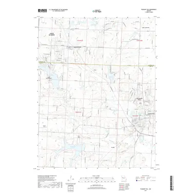 2017 Map of Pleasant Hill, 2017 Print