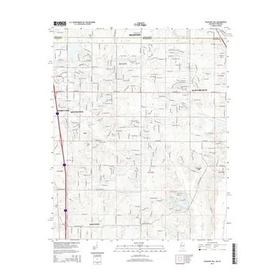 2015 Map of Pleasant Hill, 2015 Print