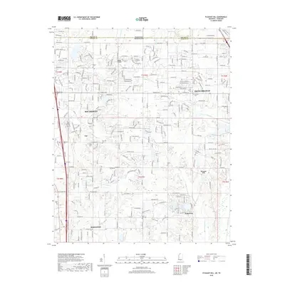 2018 Map of Pleasant Hill, 2018 Print