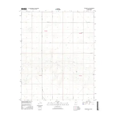 2017 Map of Pleasant Hill NW, 2017 Print