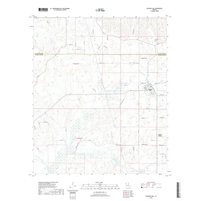 2018 Map of Pleasant Hill, 2018 Print