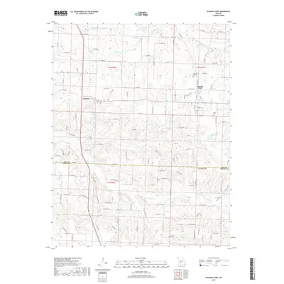 2017 Map of Pleasant Hope, 2017 Print