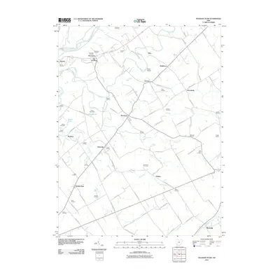 2010 Map of Pleasant Plain, 2010 Print