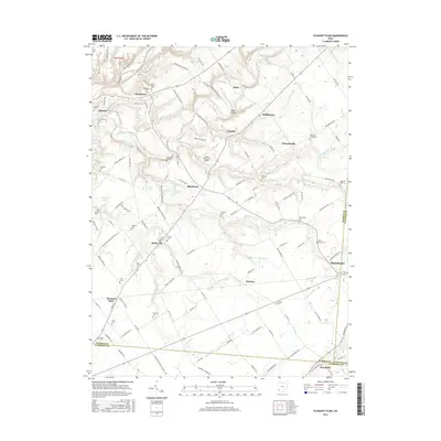 2016 Map of Pleasant Plain, 2016 Print