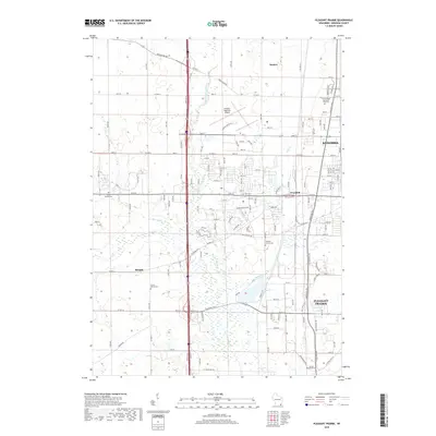 2018 Map of Pleasant Prairie, 2018 Print