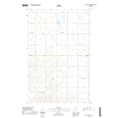 2020 Map of Pleasant Prairie SW, 2020 Print
