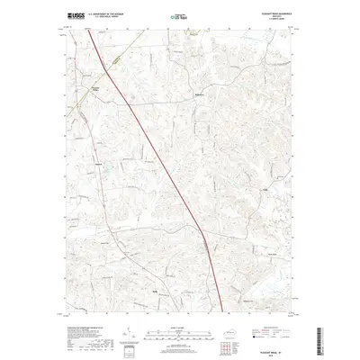 2019 Map of Pleasant Ridge, 2019 Print