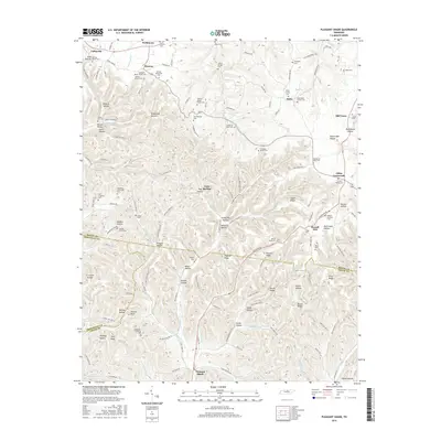 2016 Map of Pleasant Shade, 2016 Print