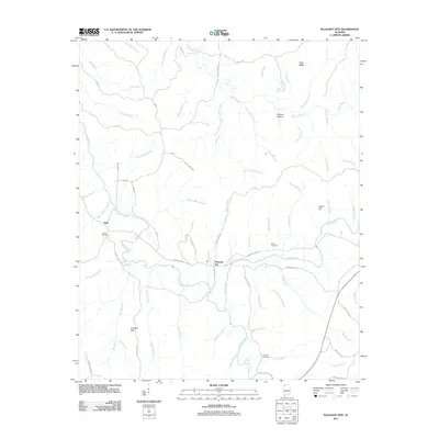 2011 Map of Pleasant Site, 2011 Print