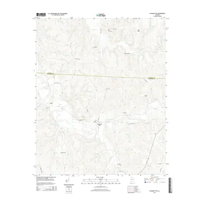 2014 Map of Pleasant Site, 2014 Print