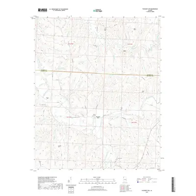 2018 Map of Pleasant Site, 2018 Print