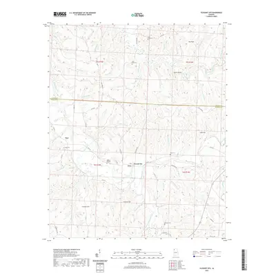 2020 Map of Pleasant Site, 2020 Print