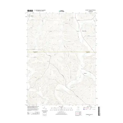 2015 Map of Pleasant Valley, 2015 Print