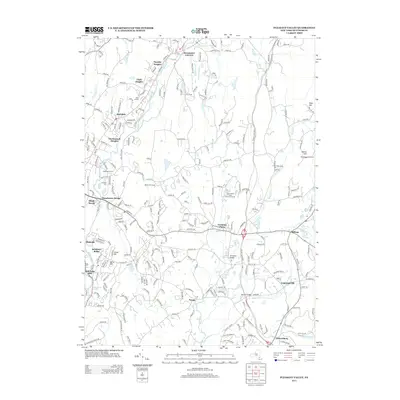 2013 Map of Pleasant Valley, 2013 Print