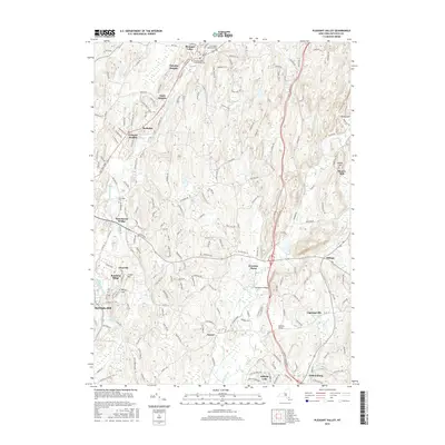2016 Map of Pleasant Valley, 2016 Print