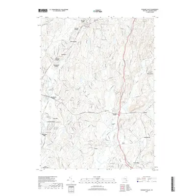 2019 Map of Pleasant Valley, 2019 Print
