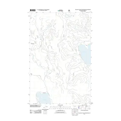 2011 Map of Pleasant Valley Mountain, 2011 Print