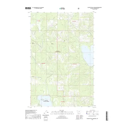 2020 Map of Pleasant Valley Mountain, 2020 Print