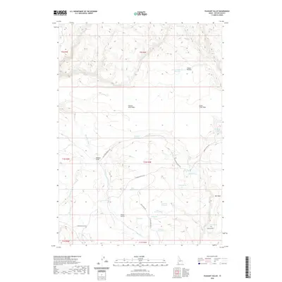 2020 Map of Pleasant Valley, 2020 Print