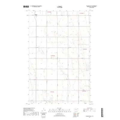 2017 Map of Pleasant Valley, 2017 Print