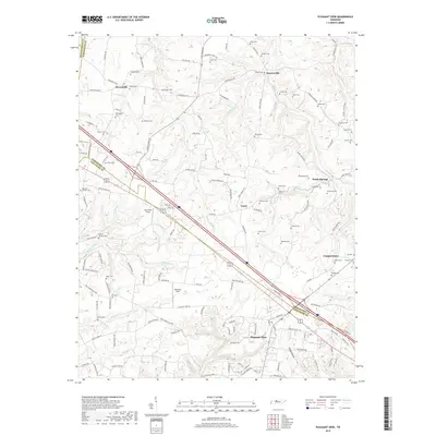 2019 Map of Pleasant View, 2019 Print