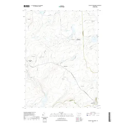 2019 Map of Pleasant View Summit, 2019 Print