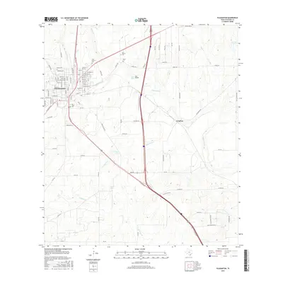 2016 Map of Pleasanton, 2016 Print