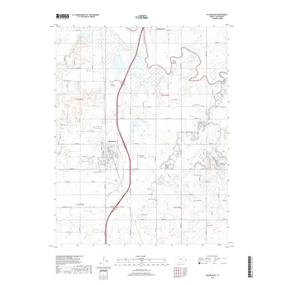 2018 Map of Pleasanton, 2018 Print