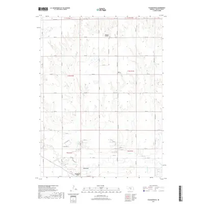 2017 Map of Pleasanton SE, 2017 Print