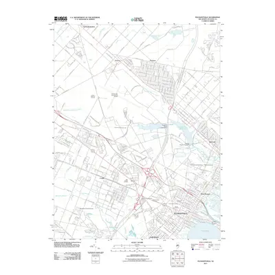 2011 Map of Pleasantville, 2011 Print