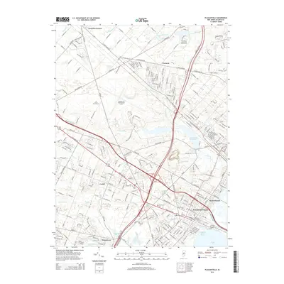 2014 Map of Pleasantville, 2014 Print