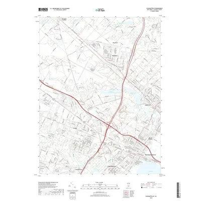 2019 Map of Pleasantville, 2019 Print