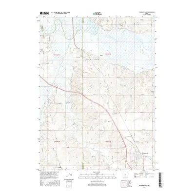 2015 Map of Pleasantville, 2015 Print