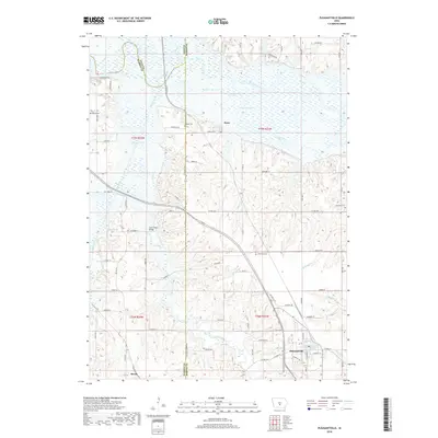 2018 Map of Pleasantville, 2018 Print