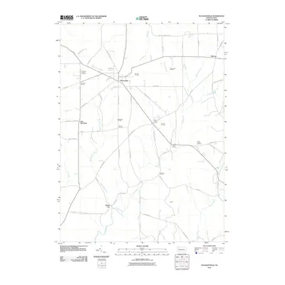 2010 Map of Pleasantville, 2010 Print