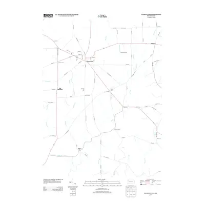 2013 Map of Pleasantville, 2013 Print
