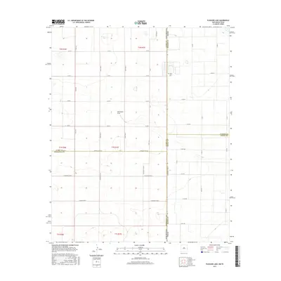 2017 Map of Pleasure Lake, 2017 Print