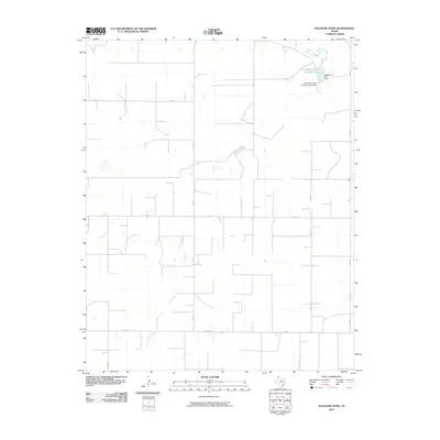 2010 Map of Pleasure Pond, 2010 Print