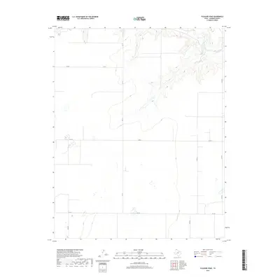 2019 Map of Pleasure Pond, 2019 Print