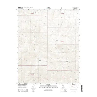 2015 Map of Pleito Hills, 2015 Print