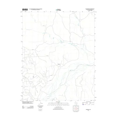 2013 Map of Plemons, 2013 Print