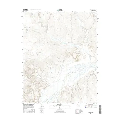 2016 Map of Plemons, 2016 Print