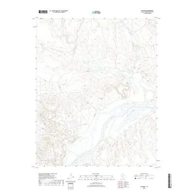 2019 Map of Plemons, 2019 Print